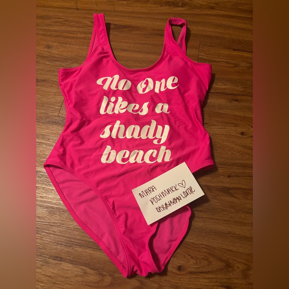 NEVER WORN Pink One Piece Swimsuit